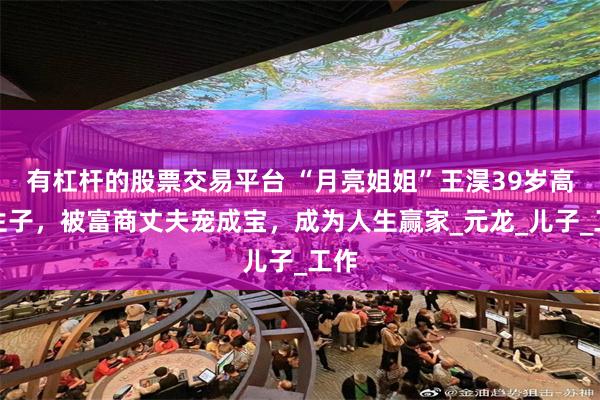 有杠杆的股票交易平台 “月亮姐姐”王淏39岁高龄生子，被富商丈夫宠成宝，成为人生赢家_元龙_儿子_工作